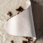 Faux Cowhide Washable Area Rug