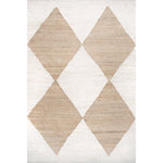 Pandora Diamond Jute Area Rug