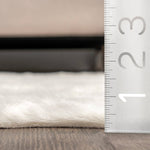Faux Cowhide Washable Area Rug
