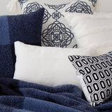 Lennox Woven Textured Pillow Cover –Soft, Stylish Decorative