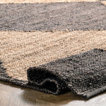Pandora Diamond Jute Area Rug