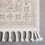 Carina Tribal Medallion Beige Kilim-Style Rug