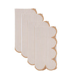 Striped Pattern Cotton Decorative Napkins