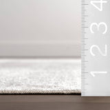 Argelia Solid Machine Washable Area Rug