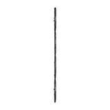 Wall Mirror - Black Wood Glass Modern Four Circles, 48 in.