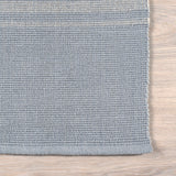 Lauren Liess Bergamot Striped Cotton Area Rug