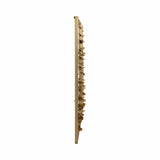 Wall Art - Gold Metal Botanical Blooms, 32 in.