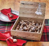 Christmas Mini Sleigh Hanging Bell Assortment Of 48 Cdu