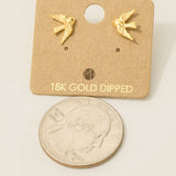 Mini Bird Stud Earrings