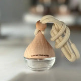 NEW Beech Wood & Glass Car Diffuser - Grounded