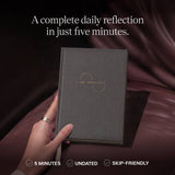 Guided Gratitude Journal, 365 Prompts, Undated, Gift Package