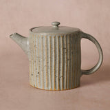Sundara Fluted Ceramic Teapot