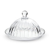 Low Optic Round Dish with Lid-5.5"D
