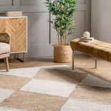 Pandora Diamond Jute Area Rug