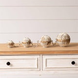 Distressed Ball And Chain Candle Holder (PC)